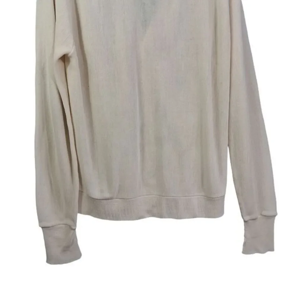 Vintage Izod Cardigan Sweater Men's‎ Large Cream Embroidered Logo 90s USA